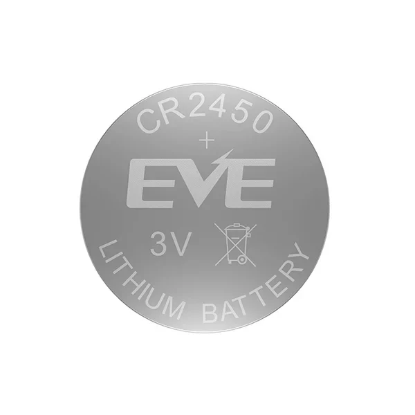 Eve CR2450 3v 600mAh Coin Type Lithium Battery