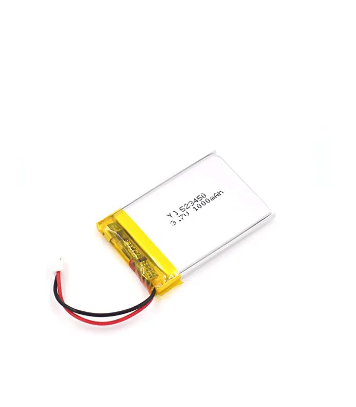 Yj Power 523450 1000mAh 3.7V Polymer Battery